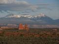Arches NP - View to La Sal Mountains